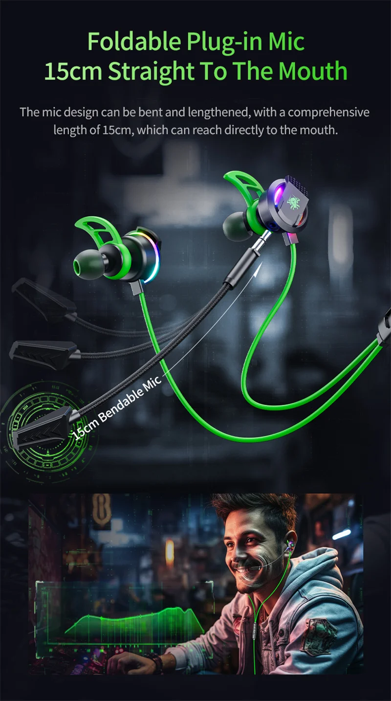 Plextone RX3 Plus Gaming Earbuds – Low Latency Type-C Earphone