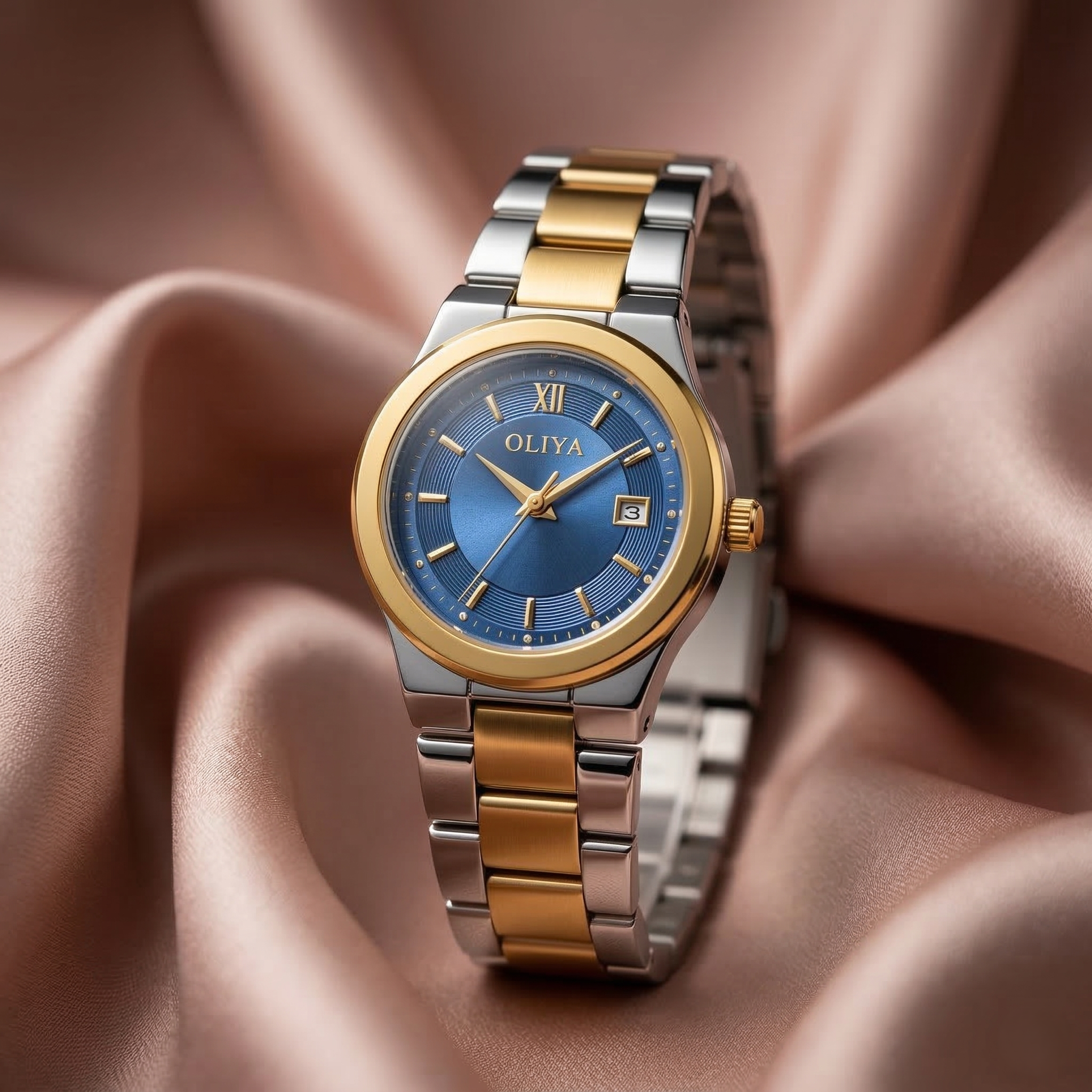 OLIYA Luxury Trendy Elegant Design Men’s  Watch 100% waterproof
