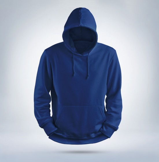 Solid Premium Hoodie for Men’s [ Royal Blue ]