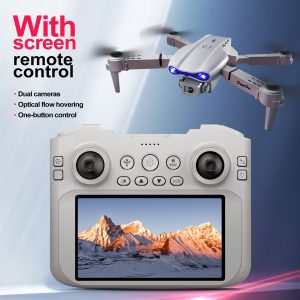 E99 Foldable Camera Drone With Screen Remote Controller